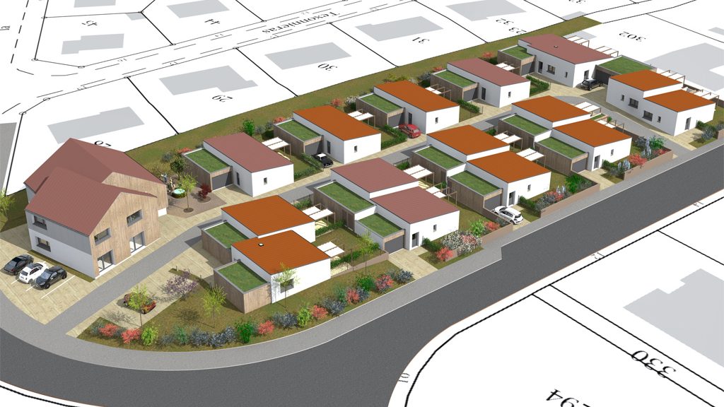 Construction de 16 logements adaptés au vieillissement et d'une maison des services à Feytiat (87)