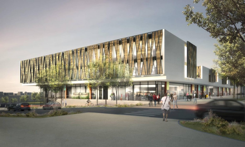 Ensemble immobilier à vocation commerciale et tertiaire // Quartier de la chancellerie à Bourges (18)